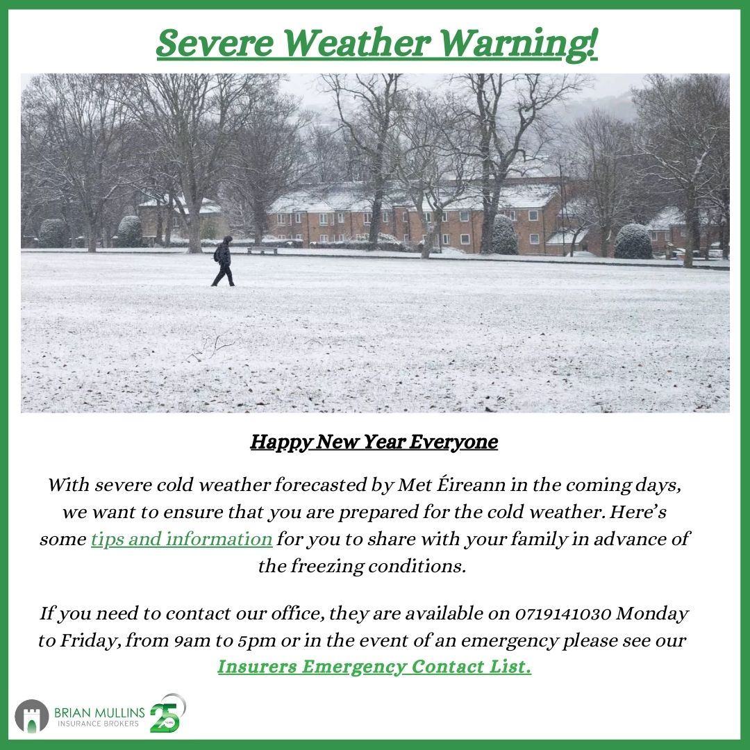 Severe Weather Warning